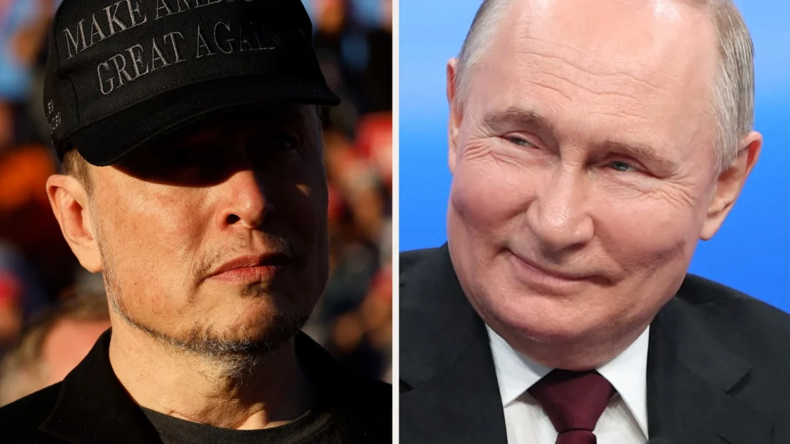 Putin Sebut Elon Musk Genius dan Ungkap Kerja Sama Satelit