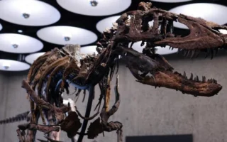 Kerangka Dinosaurus Langka Nanotyrannus Terjual Rp757 Miliar