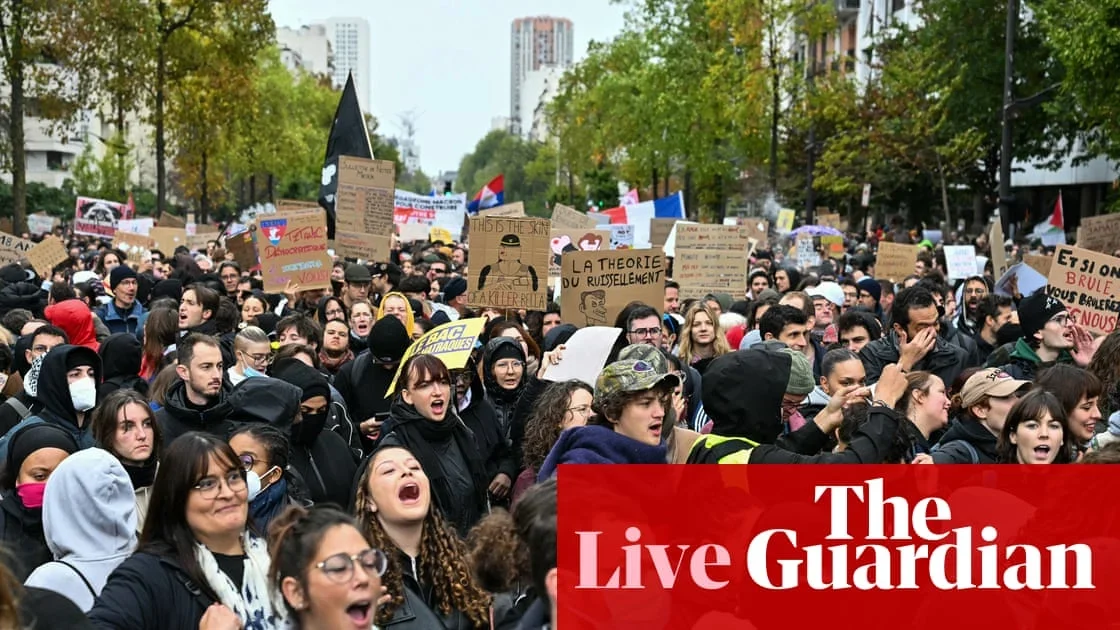 Ribuan Orang Gelar Unjuk Rasa di Paris dan Berbagai Wilayah