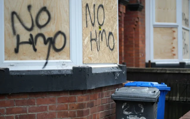Anak-anak Dieksploitasi untuk Merusak Rumah HMO di Manchester