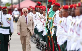 Raja Charles Tiba di Guyana untuk Lanjutan Tur Karibia