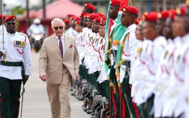 Raja Charles Tiba di Guyana untuk Lanjutan Tur Karibia