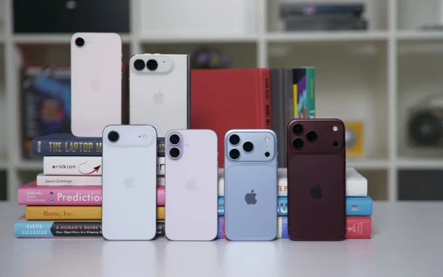 Ukuran iPhone Duo Dibandingkan dengan Model iPhone Lainnya
