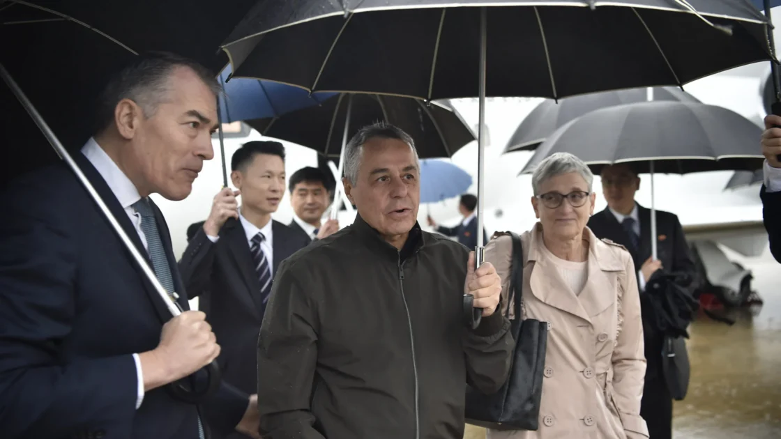 Menlu Swiss Kunjungi Korut, Bahas Hubungan Politik