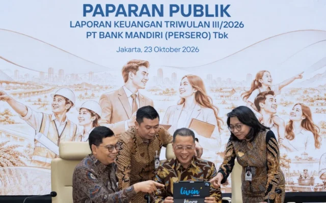 BMRI Catat Laba Rp 45,5 T di Kuartal III 2026