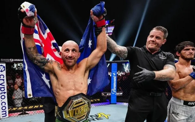 Volkanovski Menang di UFC 333, Cetak Rekor Juara Kelas Bulu