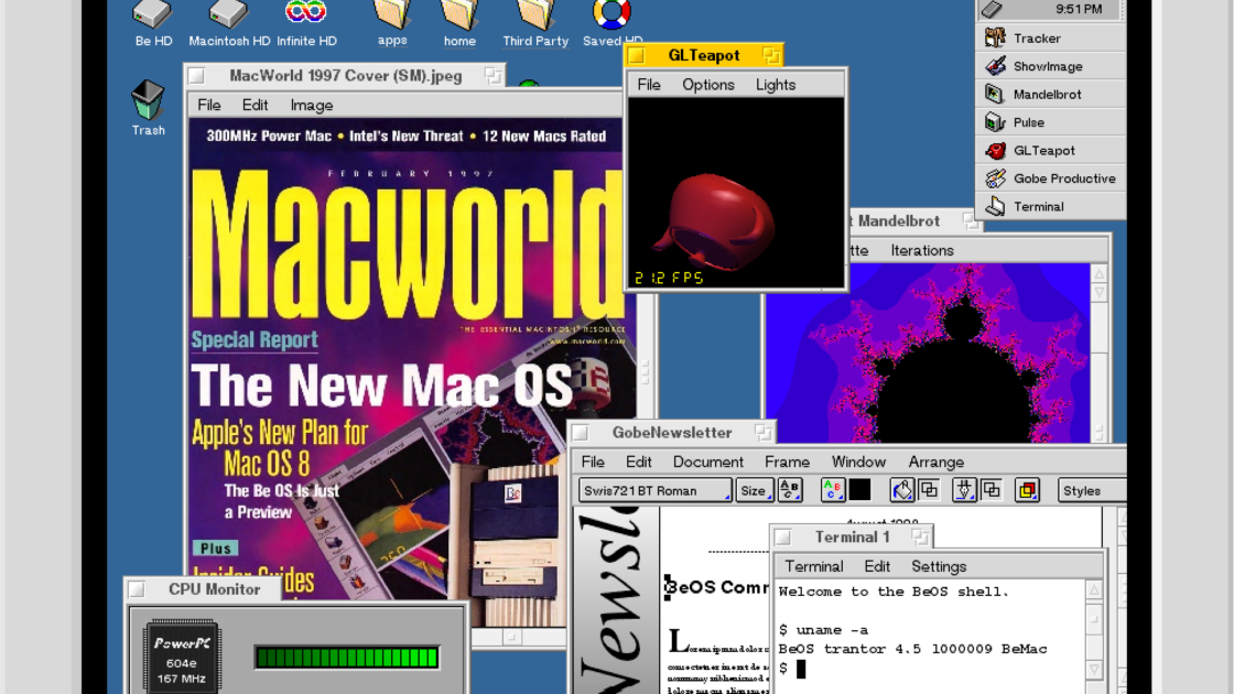 Infinite Mac Hadirkan BeOS yang Bisa Dijalankan di Peramban
