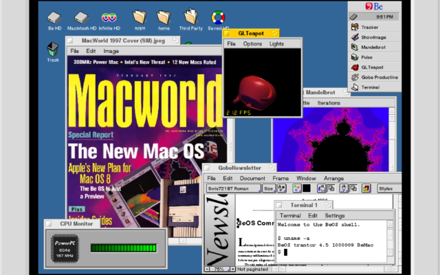 Infinite Mac Hadirkan BeOS yang Bisa Dijalankan di Peramban