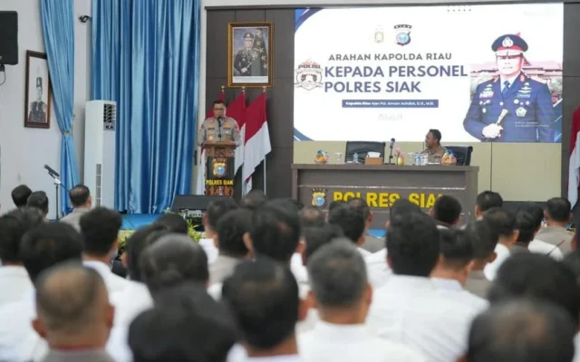 Kapolda Riau Minta Kapolsek dan Bhabin Turun ke Warga