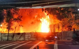 Lahan Ilalang di Kembangan Terbakar, Sempat Dilihat Pengendara Tol