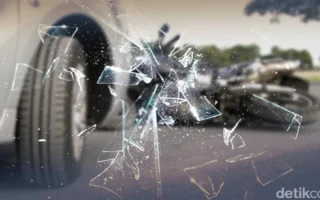 Pemotor Wanita Tewas Terlindas Truk Usai Tabrakan di Bogor
