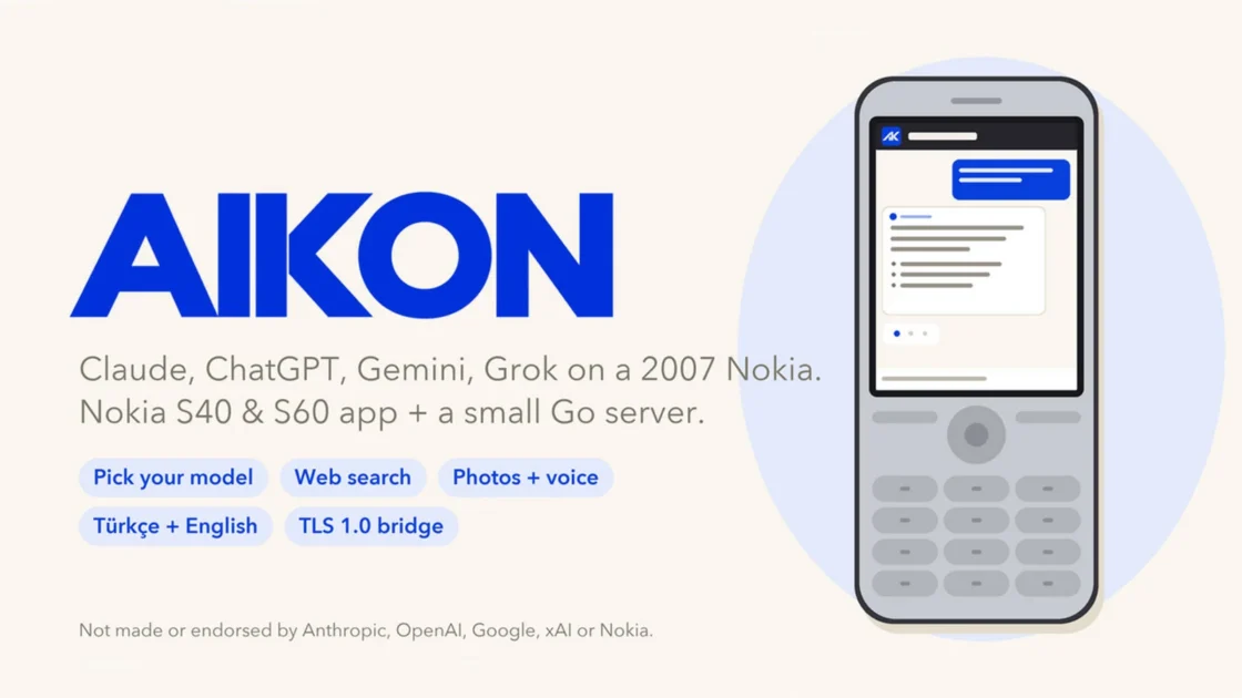 Ponsel Jadul Nokia 6300 Kini Bisa Dipasangi Teknologi AI