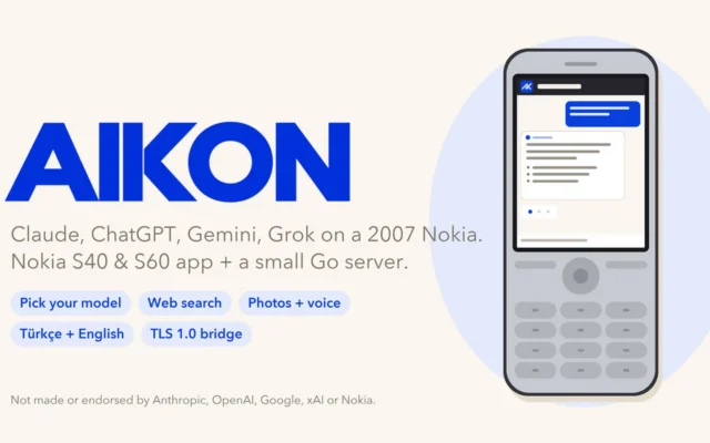 Ponsel Jadul Nokia 6300 Kini Bisa Dipasangi Teknologi AI