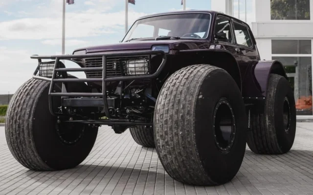 Lada Niva Marsh Langka Dijual, Mobil Off-Road Ekstrem Rusia