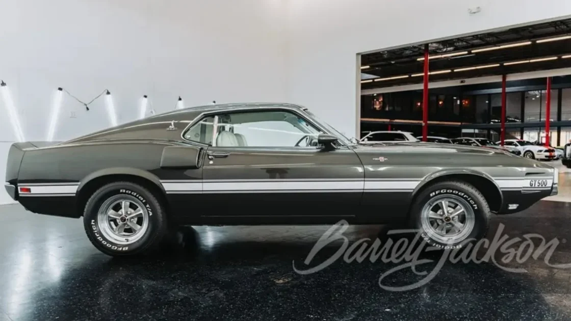 Shelby GT500 1969 Langka Dilelang, Catat Jarak Rendah