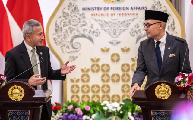 RI-Singapura Bentuk Satgas Sikat Perusahaan Biang Karhutla