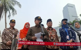 Pramono Anung Tinjau Normalisasi Kali Mampang Atasi Banjir