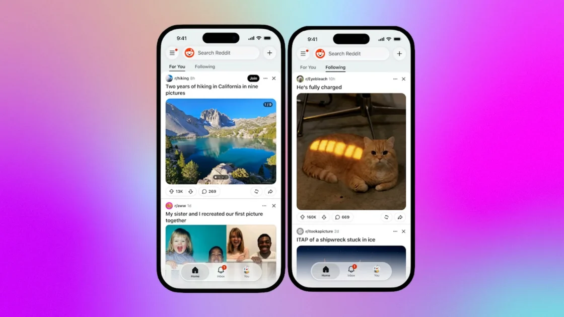 Reddit Hadirkan Tab For You dan Following